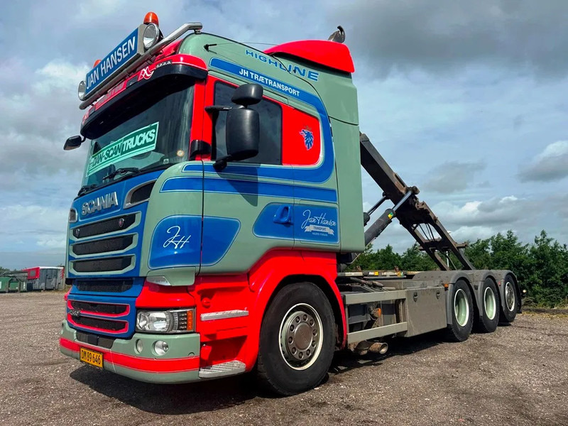 Scania R580 V8 hoglift. Air / Air suspension. - Abrollkipper: das Bild 1 Scania R580 V8 hoglift. Air / Air suspension. - Abrollkipper: das Bild 1