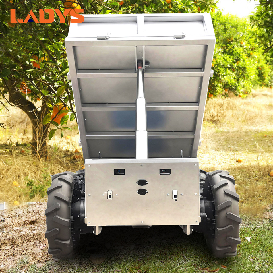 LADYS D-600 All-Terrain Four-Wheel Drive And Eight-Wheel Drive Transport Truck, Mountain Area Farm Orchard Greenhouse Construction Site Creeper Remote Control Electric Agricultural Transport Vehicle - Quad: das Bild 2 LADYS D-600 All-Terrain Four-Wheel Drive And Eight-Wheel Drive Transport Truck, Mountain Area Farm Orchard Greenhouse Construction Site Creeper Remote Control Electric Agricultural Transport Vehicle - Quad: das Bild 2