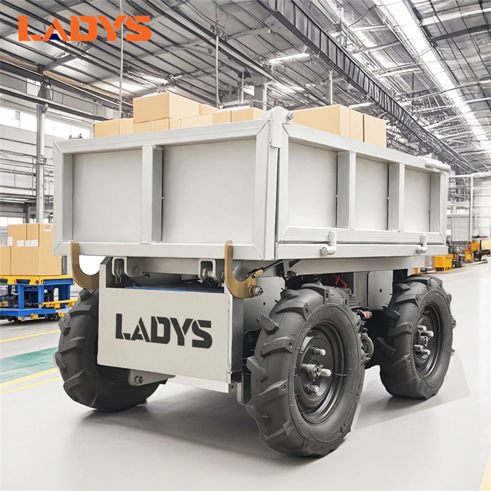 LADYS D-600 All-Terrain Four-Wheel Drive And Eight-Wheel Drive Transport Truck, Mountain Area Farm Orchard Greenhouse Construction Site Creeper Remote Control Electric Agricultural Transport Vehicle - Quad: das Bild 5 LADYS D-600 All-Terrain Four-Wheel Drive And Eight-Wheel Drive Transport Truck, Mountain Area Farm Orchard Greenhouse Construction Site Creeper Remote Control Electric Agricultural Transport Vehicle - Quad: das Bild 5