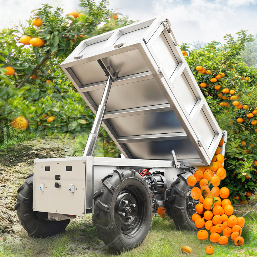 LEZUM D-600 All-Terrain Four-Wheel Drive And Eight-Wheel Drive Transport Truck, Mountain Area Farm Orchard Greenhouse Construction Site Creeper Remote Control Electric Agricultural Transport Vehicle - Quad: das Bild 2 LEZUM D-600 All-Terrain Four-Wheel Drive And Eight-Wheel Drive Transport Truck, Mountain Area Farm Orchard Greenhouse Construction Site Creeper Remote Control Electric Agricultural Transport Vehicle - Quad: das Bild 2