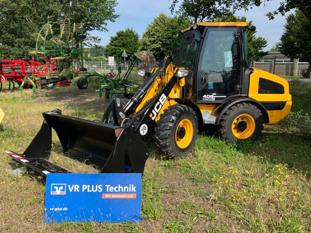 JCB 406 AGRI - Radlader: das Bild 1 JCB 406 AGRI - Radlader: das Bild 1