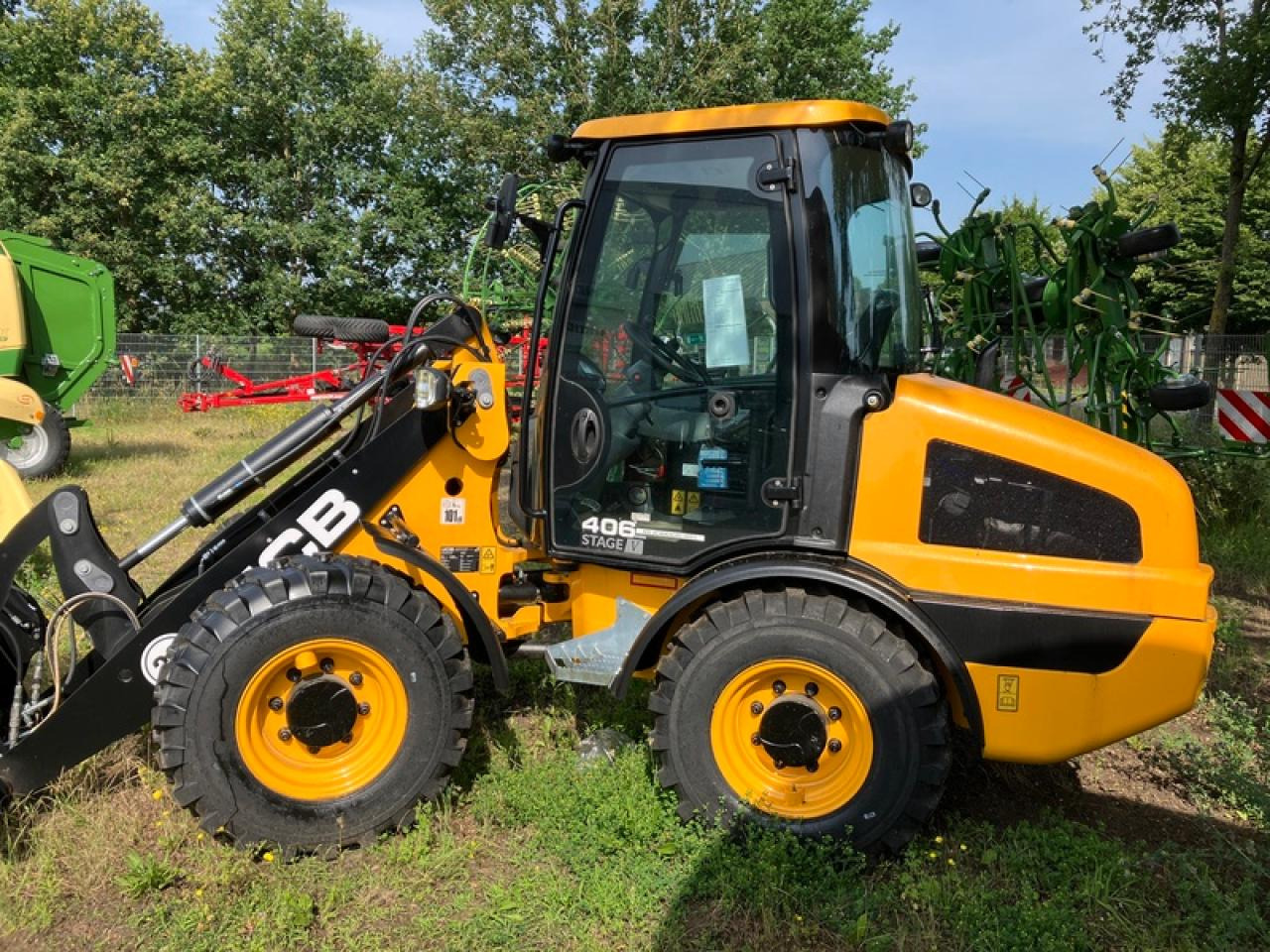 JCB 406 AGRI - Radlader: das Bild 2 JCB 406 AGRI - Radlader: das Bild 2