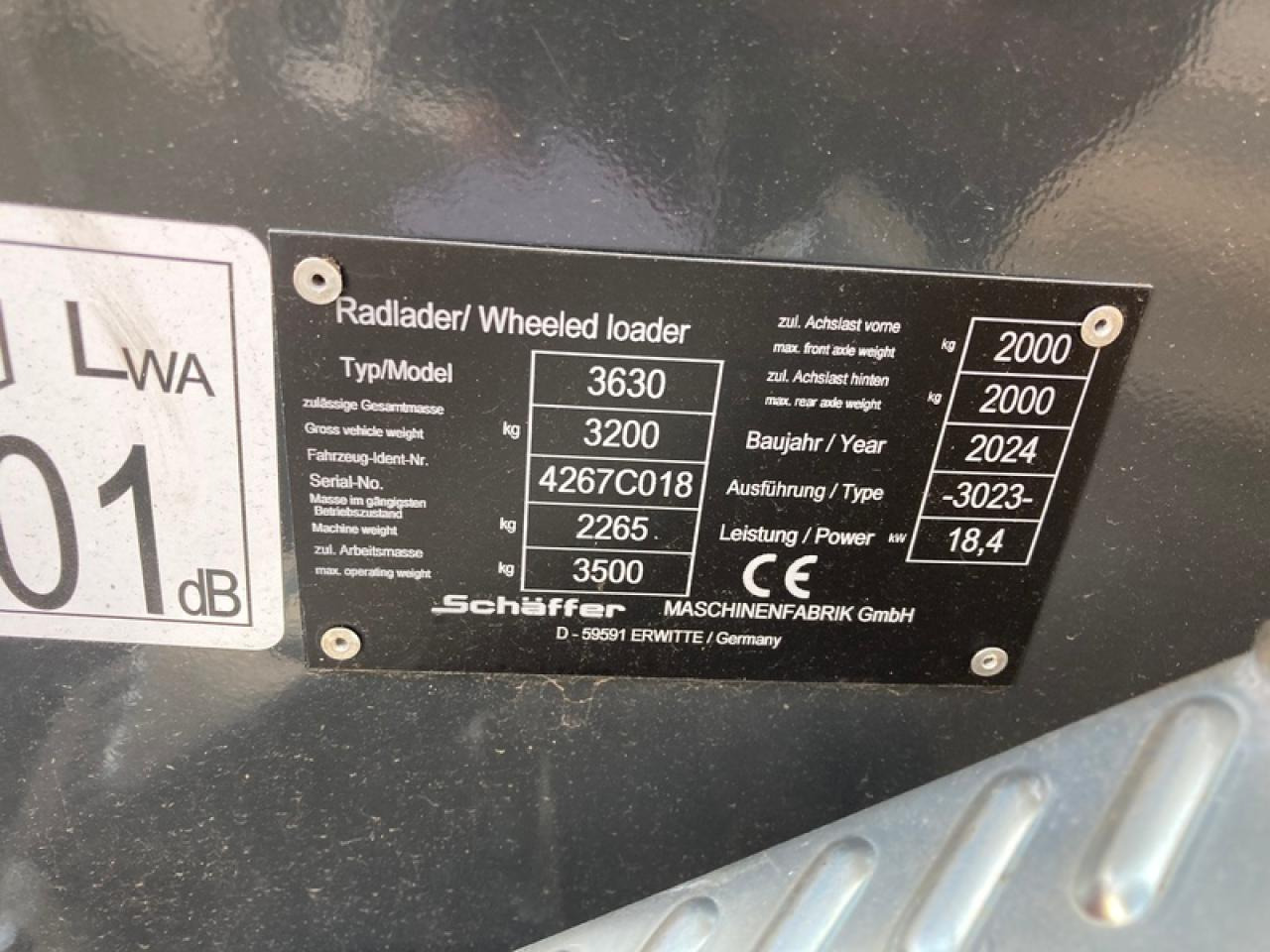 Schäffer 3630 EURO-AUFNAHME 20KM/H - Radlader: das Bild 5 Schäffer 3630 EURO-AUFNAHME 20KM/H - Radlader: das Bild 5