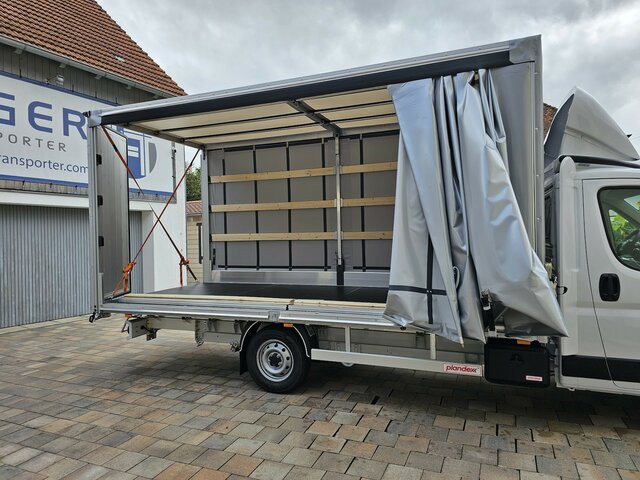 Planen Transporter FIAT Ducato 35 MAXI 180 Pritsche Plane 4,90 Meter: das Bild 29
