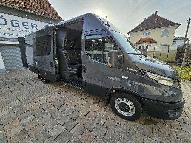 Kastenwagen, Transporter mit Doppelkabine IVECO Daily 35S18HA8V DOKA Snoeks Mixto Hi-Matic 16m³: das Bild 37