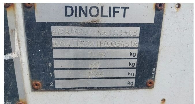 Dino 210 XT II - Gelenkarmbühne: das Bild 2 Dino 210 XT II - Gelenkarmbühne: das Bild 2