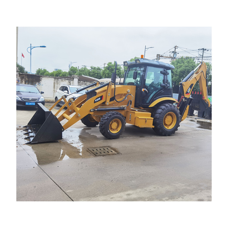 CAT 420F Backhoe Loader - Baggerlader: das Bild 1 CAT 420F Backhoe Loader - Baggerlader: das Bild 1