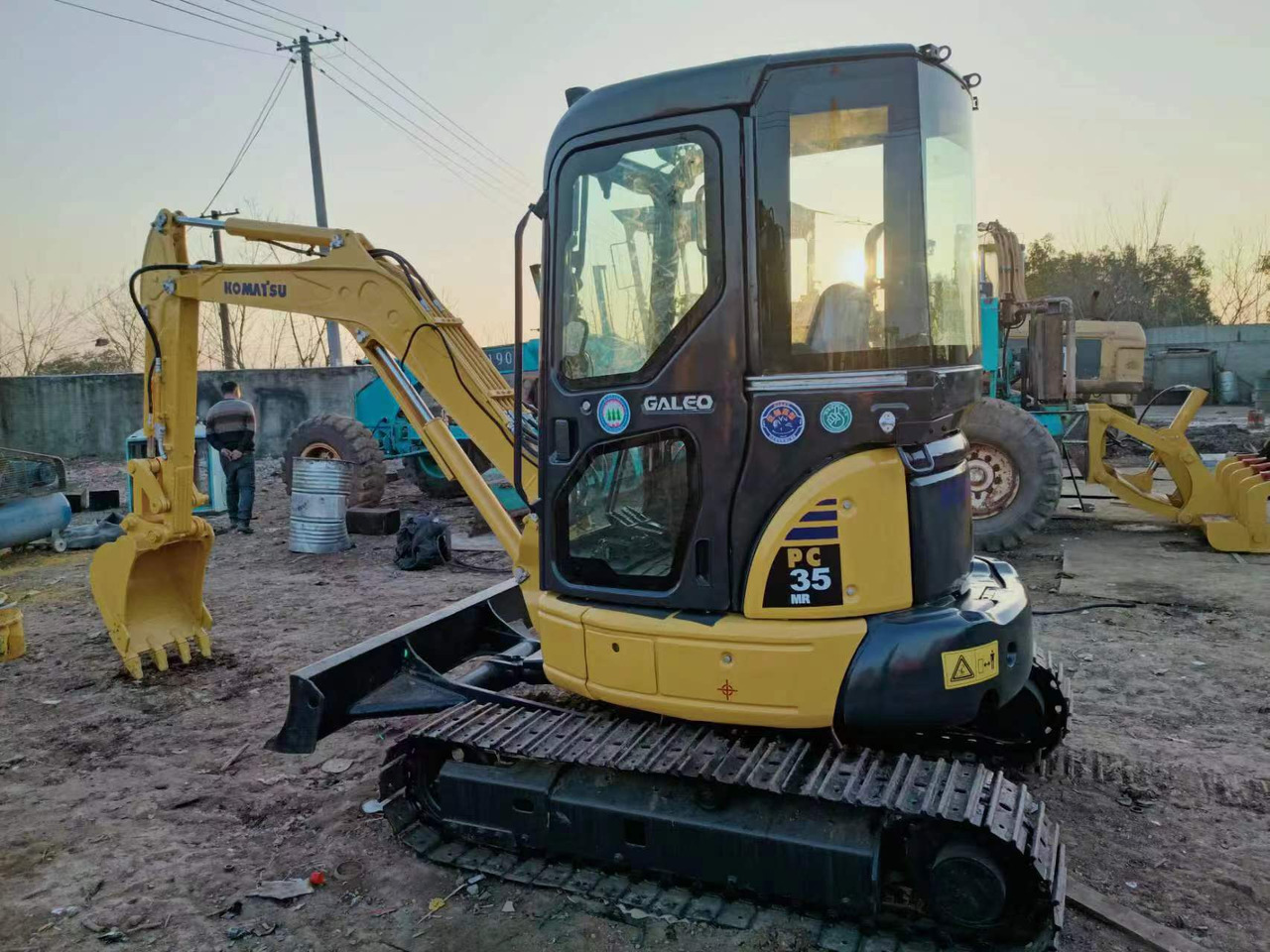 KOMATSU PC35 Excavator - Kettenbagger: das Bild 1 KOMATSU PC35 Excavator - Kettenbagger: das Bild 1