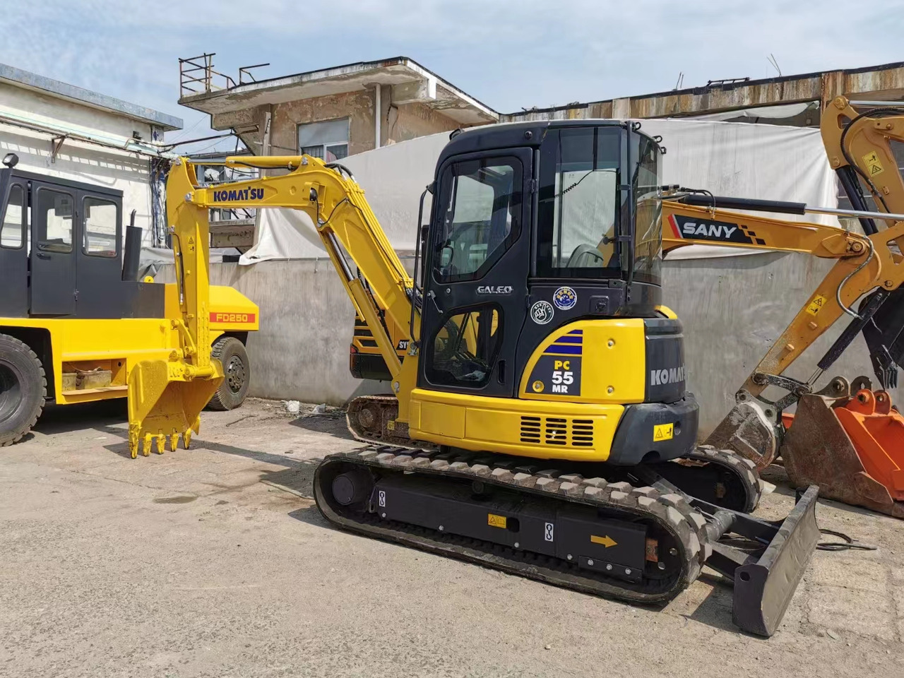 Komatsu PC55MR-3 Excavator - Minibagger: das Bild 1 Komatsu PC55MR-3 Excavator - Minibagger: das Bild 1