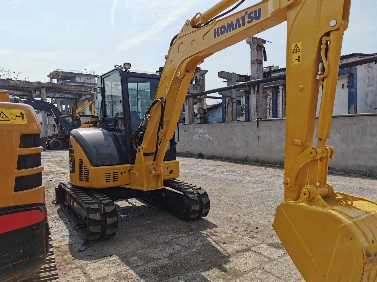 Komatsu PC55MR-3 Excavator - Minibagger: das Bild 2 Komatsu PC55MR-3 Excavator - Minibagger: das Bild 2