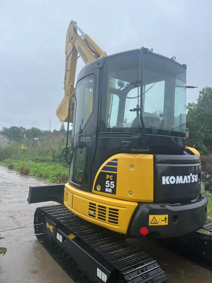 Komatsu PC55mr-3 - Minibagger: das Bild 4 Komatsu PC55mr-3 - Minibagger: das Bild 4