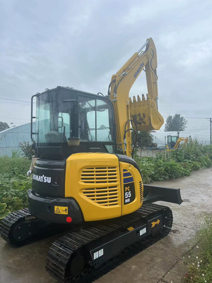 Komatsu PC55mr-3 - Minibagger: das Bild 3 Komatsu PC55mr-3 - Minibagger: das Bild 3