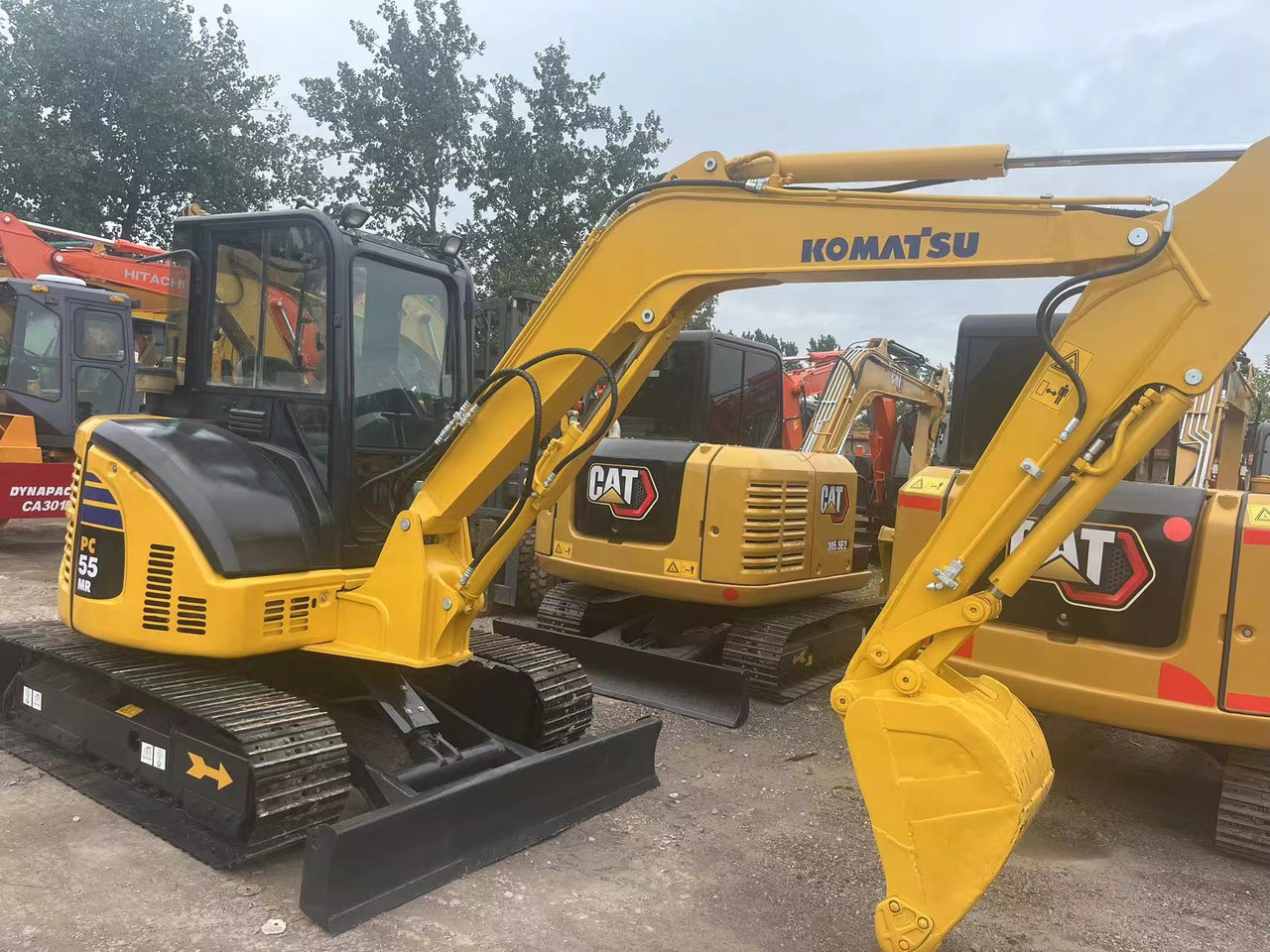 Komatsu PC55mr-3 - Minibagger: das Bild 5 Komatsu PC55mr-3 - Minibagger: das Bild 5