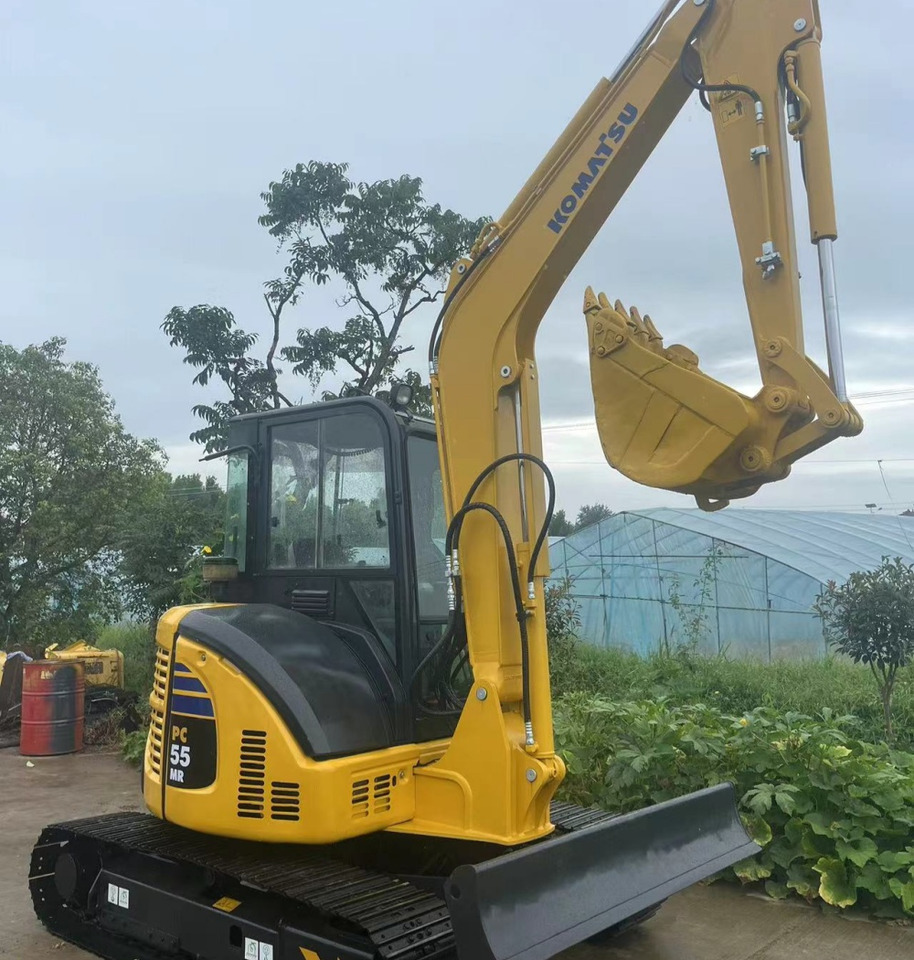 Komatsu PC55mr-3 - Minibagger: das Bild 4 Komatsu PC55mr-3 - Minibagger: das Bild 4