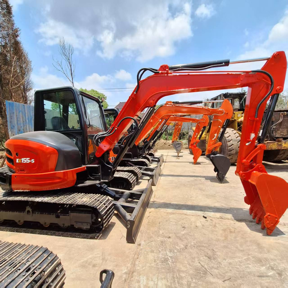 Kubota KX155-5 Excavator - Minibagger: das Bild 1 Kubota KX155-5 Excavator - Minibagger: das Bild 1