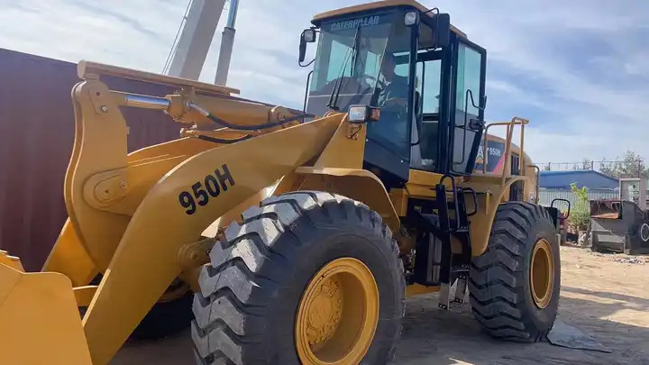 Used Caterpillar quality CAT950H with original large loader CAT 950H - Radlader: das Bild 4 Used Caterpillar quality CAT950H with original large loader CAT 950H - Radlader: das Bild 4