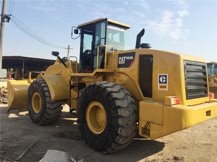 Second hand good condition cat 950h excellent performance loaders used cat 950h in stock in shanghai yard - Radlader: das Bild 2 Second hand good condition cat 950h excellent performance loaders used cat 950h in stock in shanghai yard - Radlader: das Bild 2