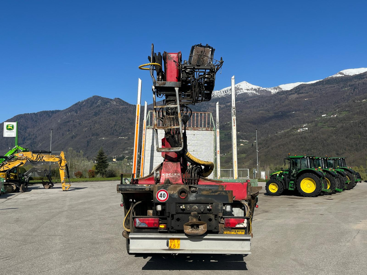 Holztransporter Für die Beförderung von Holz MAN TGS 33.480: das Bild 7