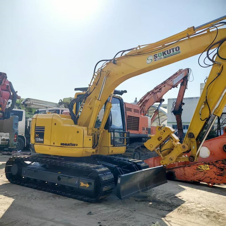 Komatsu PC 128 US - Minibagger: das Bild 1 Komatsu PC 128 US - Minibagger: das Bild 1