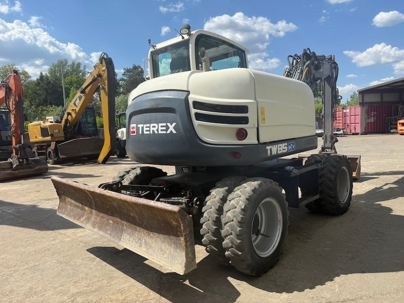 Terex TW 85 - Mobilbagger: das Bild 4 Terex TW 85 - Mobilbagger: das Bild 4