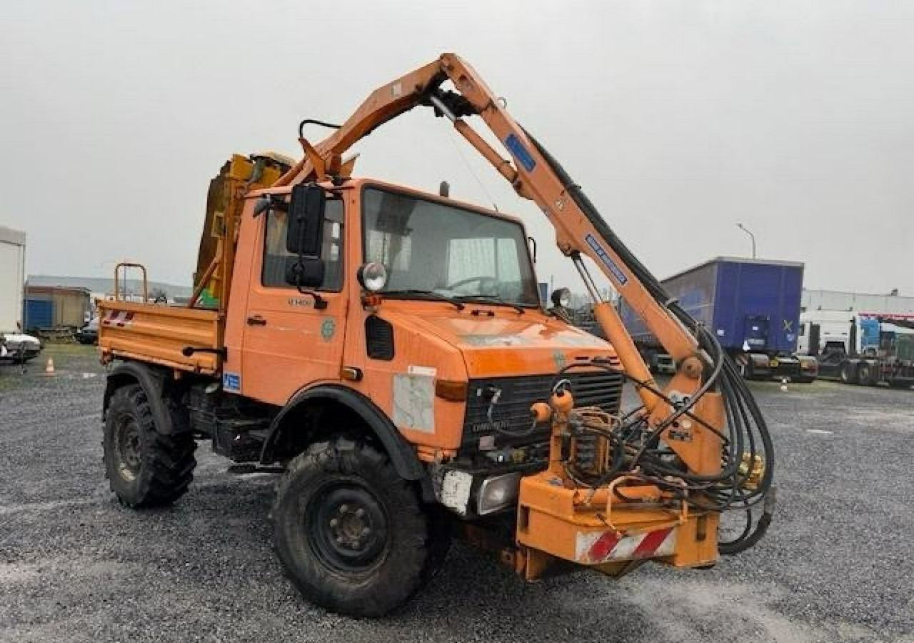 Inna Inny Unimog 4X4 Kosiarka bijakowa teleskopowa posypywarka pług odśnieżark - Pritsche LKW, Kommunal-/ Sonderfahrzeug: das Bild 1 Inna Inny Unimog 4X4 Kosiarka bijakowa teleskopowa posypywarka pług odśnieżark - Pritsche LKW, Kommunal-/ Sonderfahrzeug: das Bild 1
