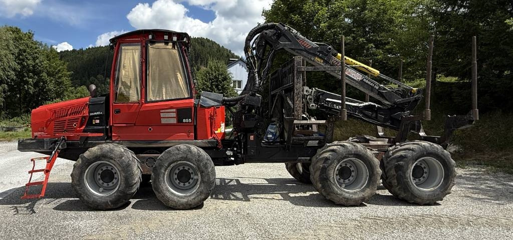 Komatsu 855 - Forwarder: das Bild 2 Komatsu 855 - Forwarder: das Bild 2