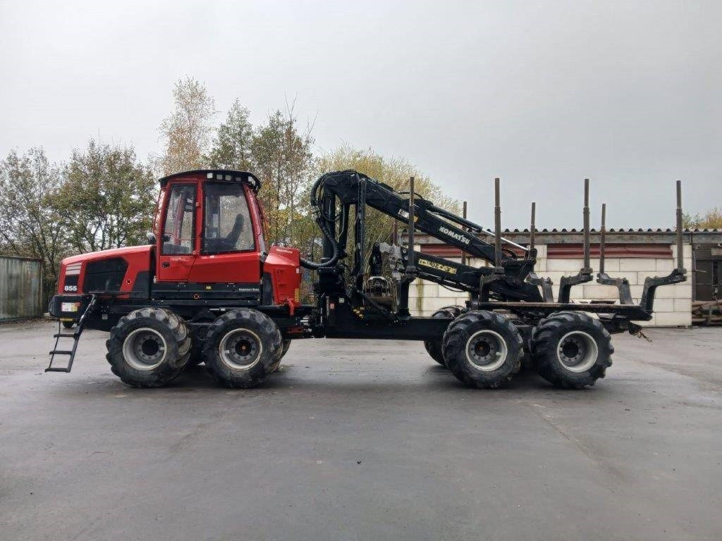Komatsu 855 - Forwarder: das Bild 2 Komatsu 855 - Forwarder: das Bild 2