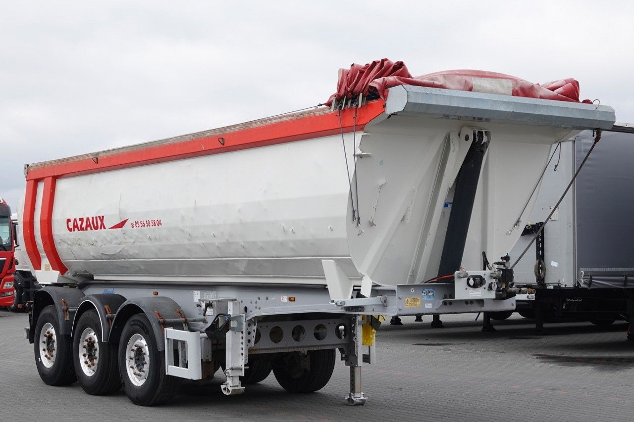 Benalu MENCI WYWROTKA /28 m3 / ALUMINIOWA / OŚ PODNOSZO - Kipper Auflieger: das Bild 1 Benalu MENCI WYWROTKA /28 m3 / ALUMINIOWA / OŚ PODNOSZO - Kipper Auflieger: das Bild 1