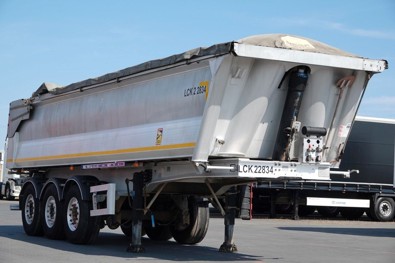 Benalu WYWROTKA 27 m3 / ALUMINIOWA / HYDRAULICZNA KLAPA - Kipper Auflieger: das Bild 1 Benalu WYWROTKA 27 m3 / ALUMINIOWA / HYDRAULICZNA KLAPA - Kipper Auflieger: das Bild 1