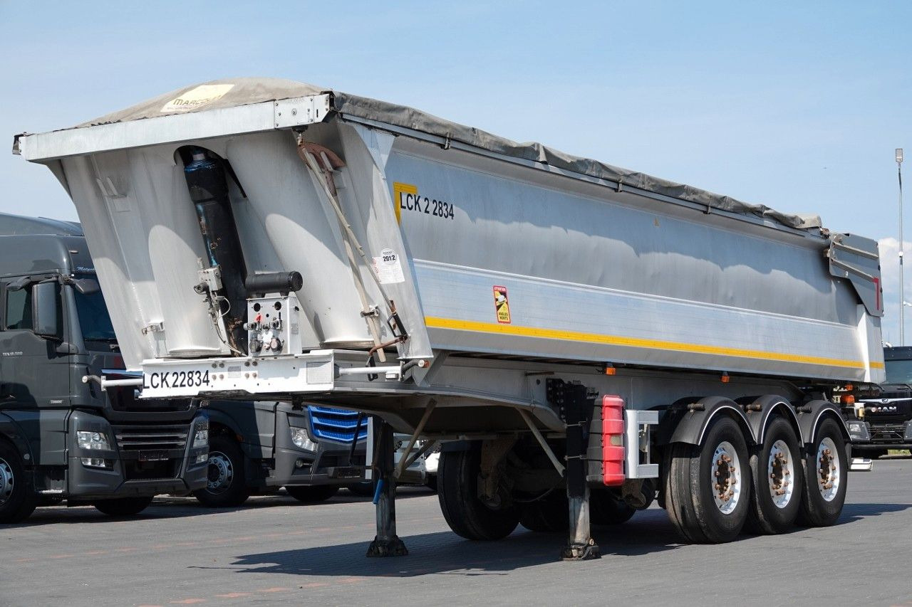 Benalu WYWROTKA 27 m3 / ALUMINIOWA / HYDRAULICZNA KLAPA - Kipper Auflieger: das Bild 3 Benalu WYWROTKA 27 m3 / ALUMINIOWA / HYDRAULICZNA KLAPA - Kipper Auflieger: das Bild 3