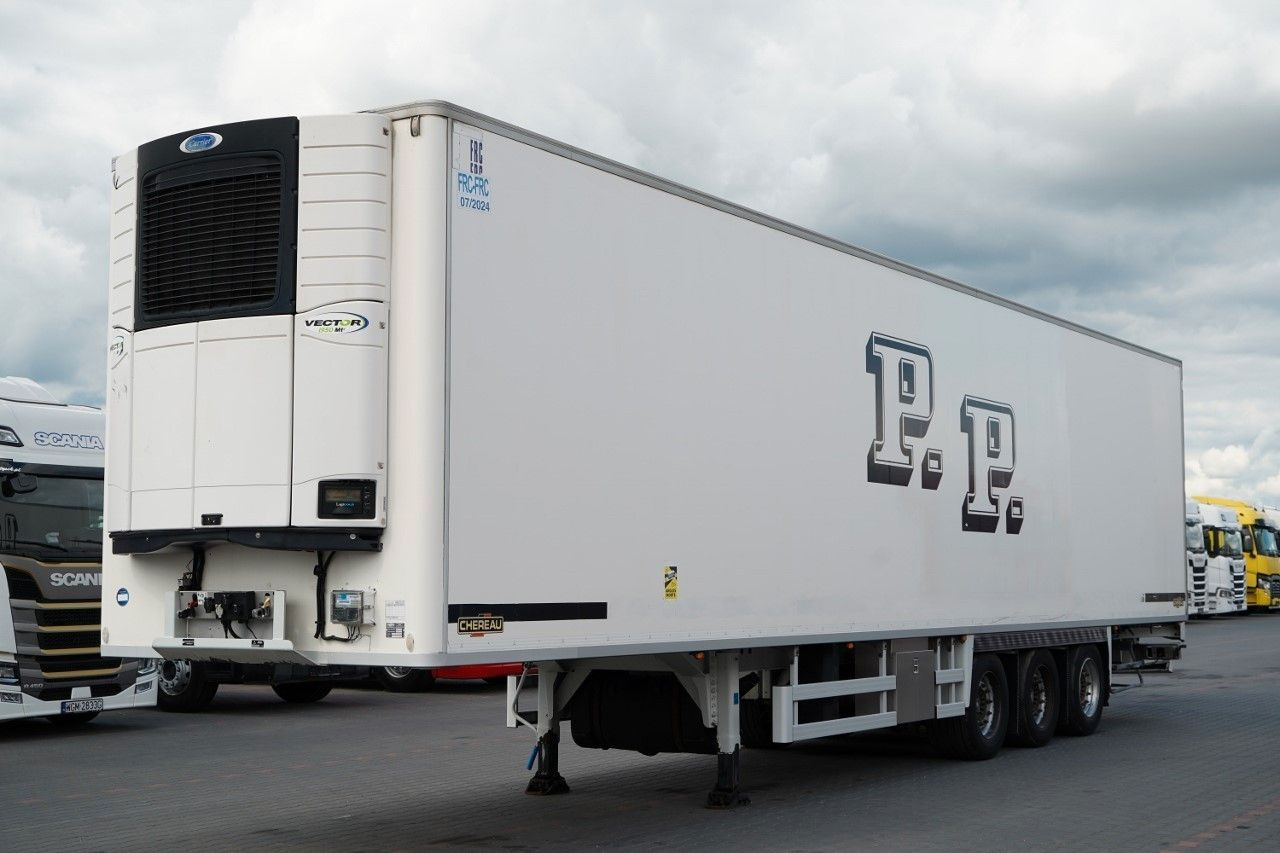 Chereau CHŁODNIA / CARRIER VECTOR 1950MT / DOPPELSTOCK / - Kühlkoffer Auflieger: das Bild 3 Chereau CHŁODNIA / CARRIER VECTOR 1950MT / DOPPELSTOCK / - Kühlkoffer Auflieger: das Bild 3