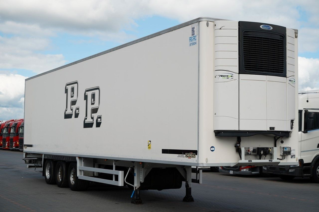 Chereau CHŁODNIA / CARRIER VECTOR 1950MT / DOPPELSTOCK / - Kühlkoffer Auflieger: das Bild 1 Chereau CHŁODNIA / CARRIER VECTOR 1950MT / DOPPELSTOCK / - Kühlkoffer Auflieger: das Bild 1