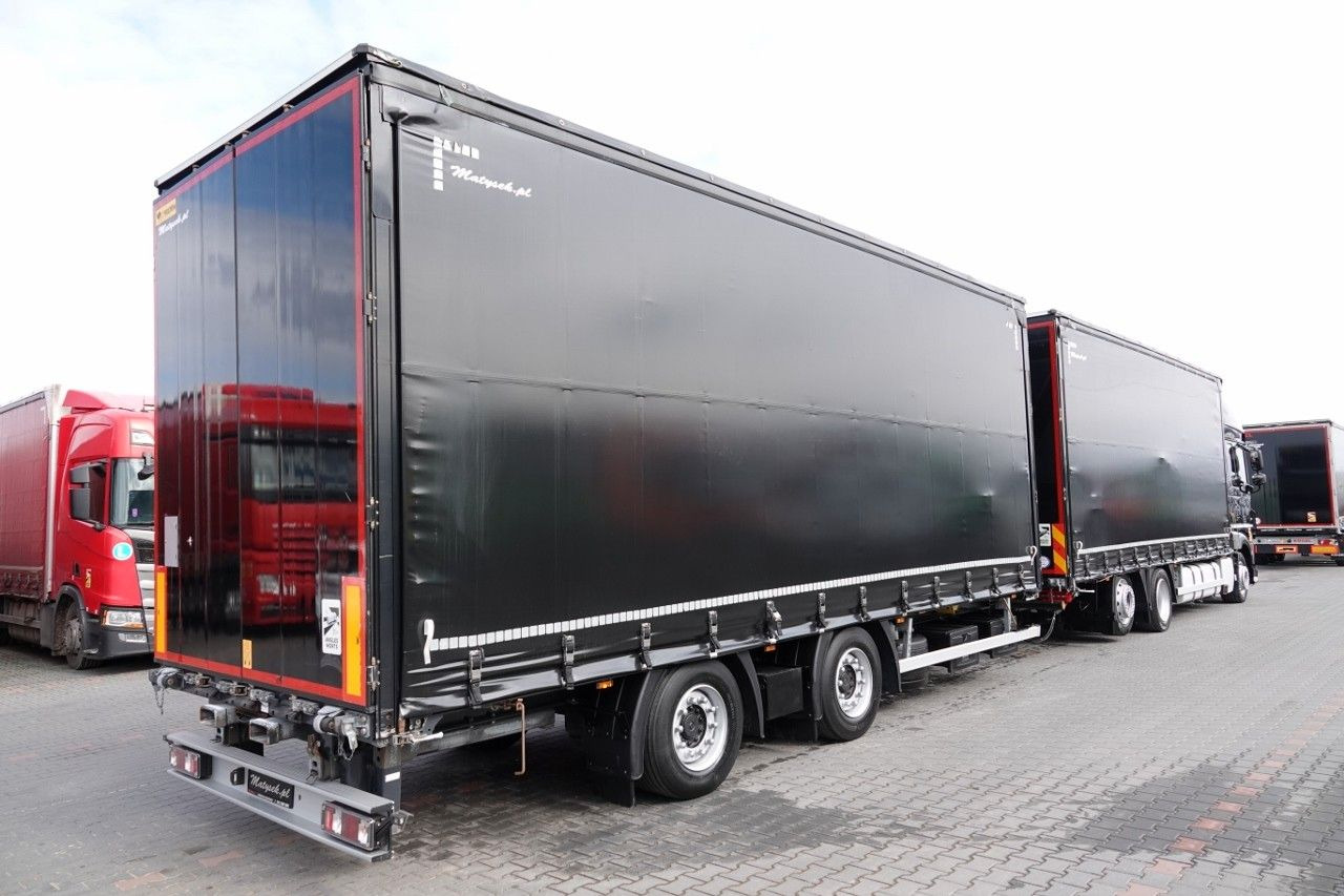 DAF XF 480 / ZESTAW TANDEM / 120 M3 / PRZEJAZDOWY / - Plane LKW: das Bild 4 DAF XF 480 / ZESTAW TANDEM / 120 M3 / PRZEJAZDOWY / - Plane LKW: das Bild 4