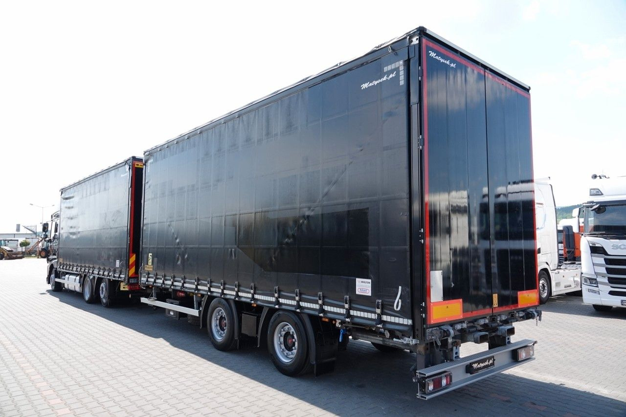 DAF XF 480 / ZESTAW TANDEM / 120 M3 / PRZEJAZDOWY / - Plane LKW: das Bild 3 DAF XF 480 / ZESTAW TANDEM / 120 M3 / PRZEJAZDOWY / - Plane LKW: das Bild 3