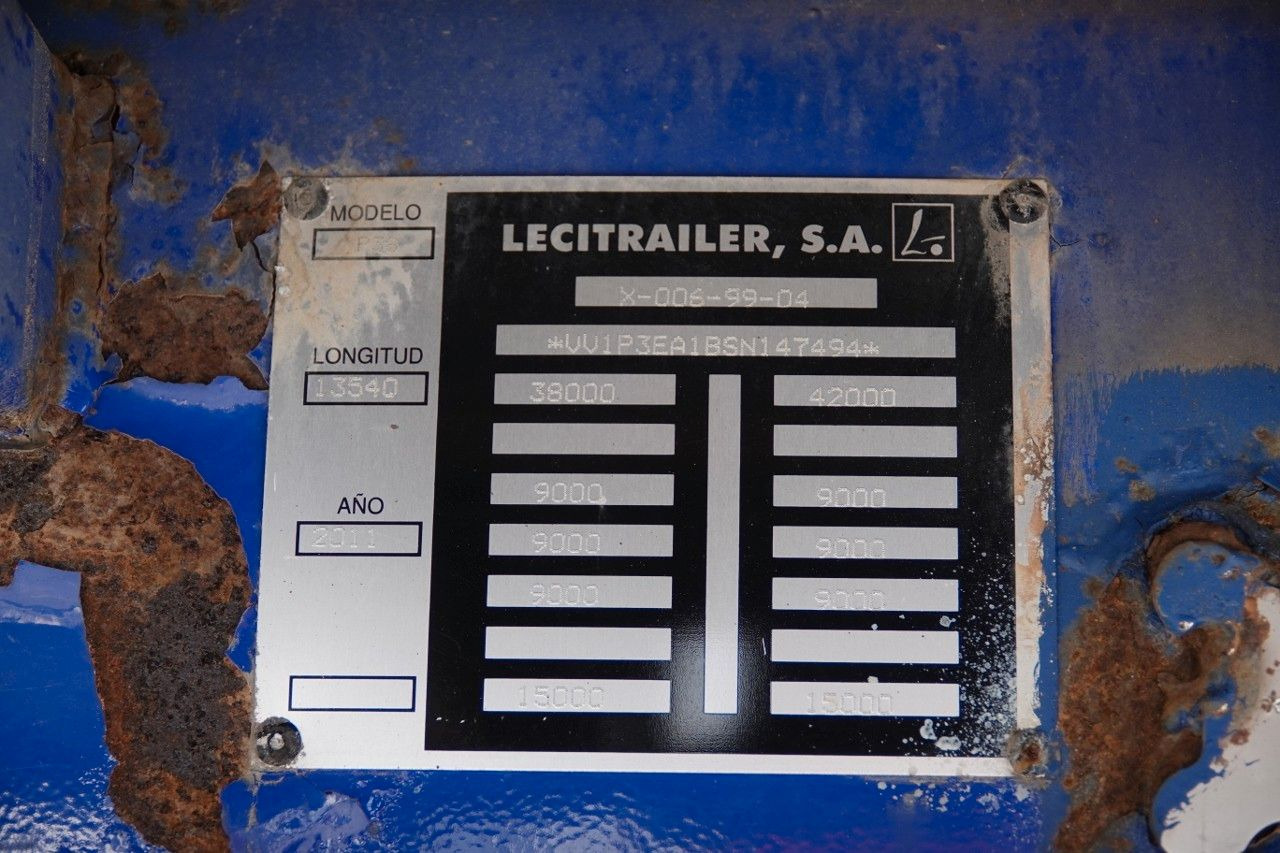 Kühlkoffer Auflieger LeciTrailer LECITRAILER / KONTENER / KOFFER / OTWIERANE BOKI: das Bild 18