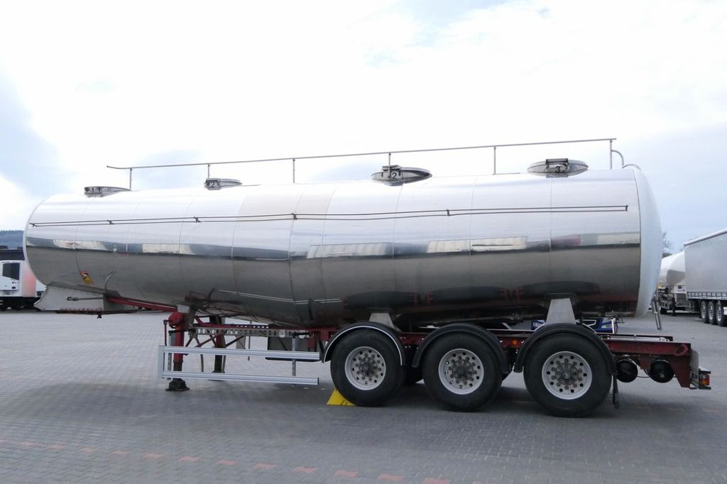 Menci ETA / FOOD LIQUID TANK TRAILER/32000 L/ 4 CHAMBE - Tankauflieger: das Bild 3 Menci ETA / FOOD LIQUID TANK TRAILER/32000 L/ 4 CHAMBE - Tankauflieger: das Bild 3
