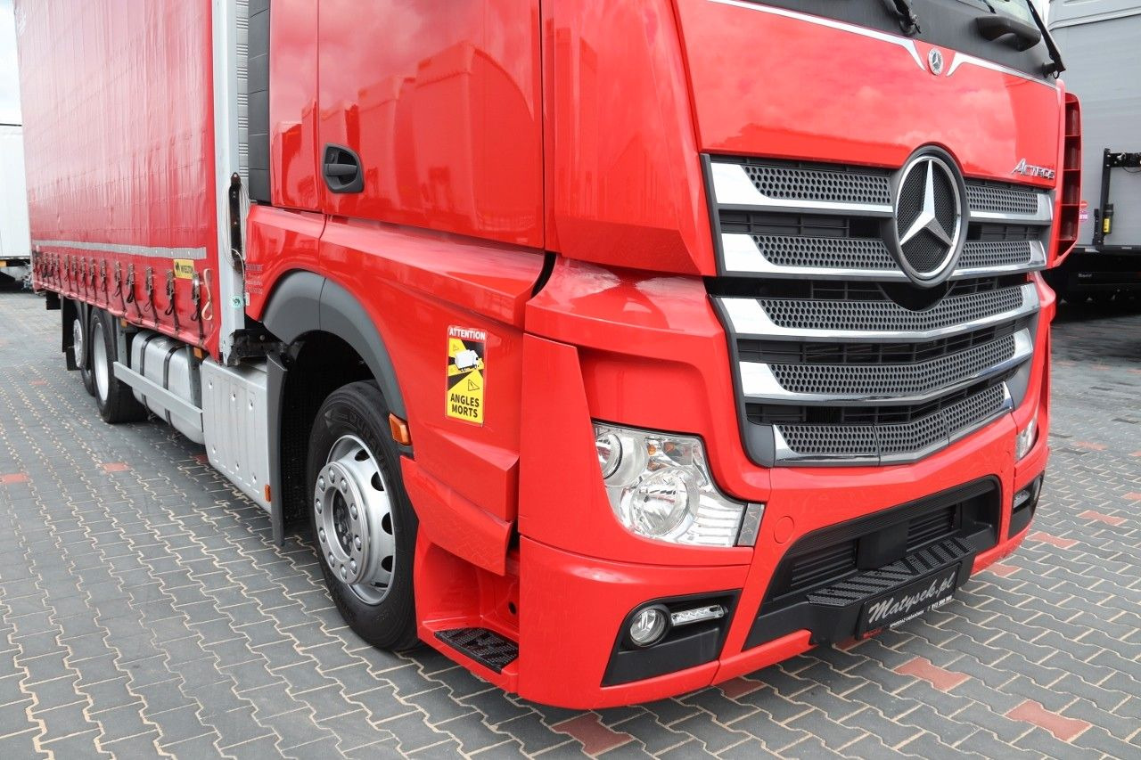 Mercedes-Benz ACTROS 2548 / ZESTAW TANDEM 120 M3 / PRZEJAZDOWY - Plane LKW: das Bild 4 Mercedes-Benz ACTROS 2548 / ZESTAW TANDEM 120 M3 / PRZEJAZDOWY - Plane LKW: das Bild 4