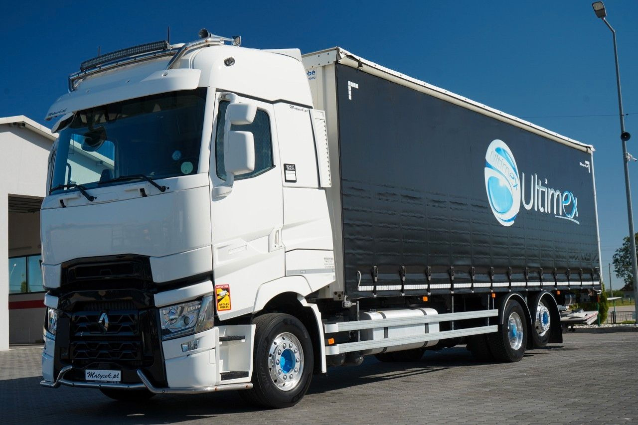 Plane LKW Renault T 440 / 6X2 / SOLÓWKA / FIRANKA 9.5 M / I-PARK: das Bild 1