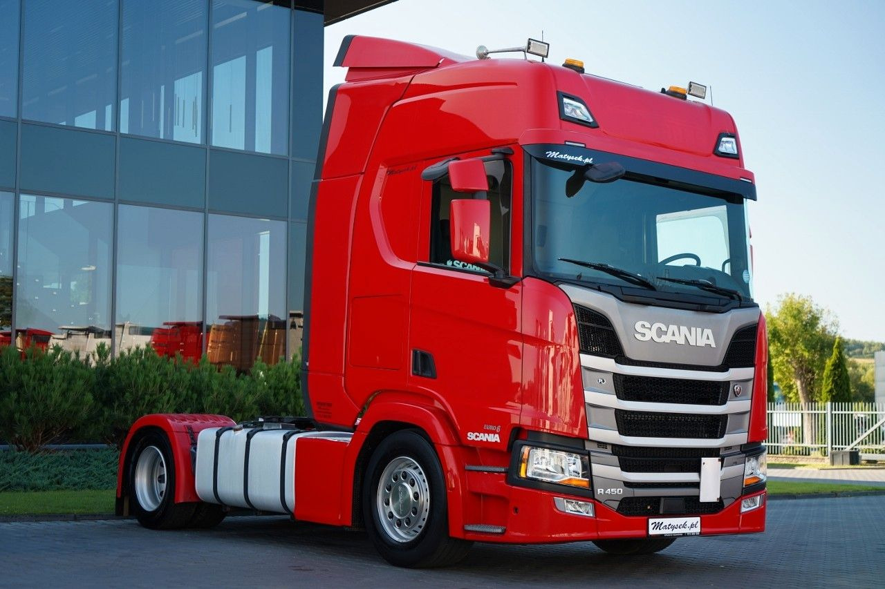 Scania R 450 / MEGA / LOWDECK / 2021 ROK / PO KONTRAKC - Sattelzugmaschine: das Bild 1 Scania R 450 / MEGA / LOWDECK / 2021 ROK / PO KONTRAKC - Sattelzugmaschine: das Bild 1