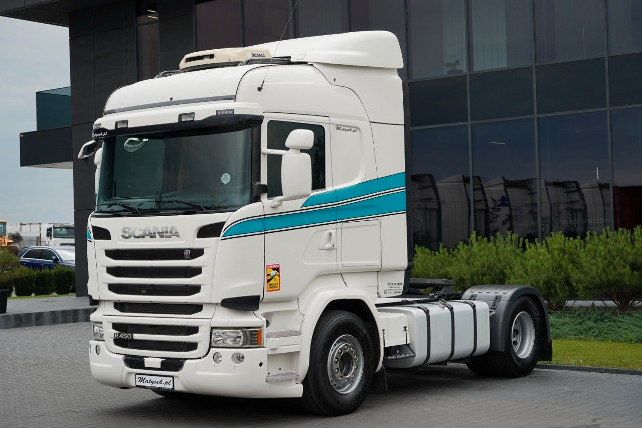 Scania R 450 / RETARDER / ADR AT / I-PARK COOL / PO KO - Sattelzugmaschine: das Bild 1 Scania R 450 / RETARDER / ADR AT / I-PARK COOL / PO KO - Sattelzugmaschine: das Bild 1