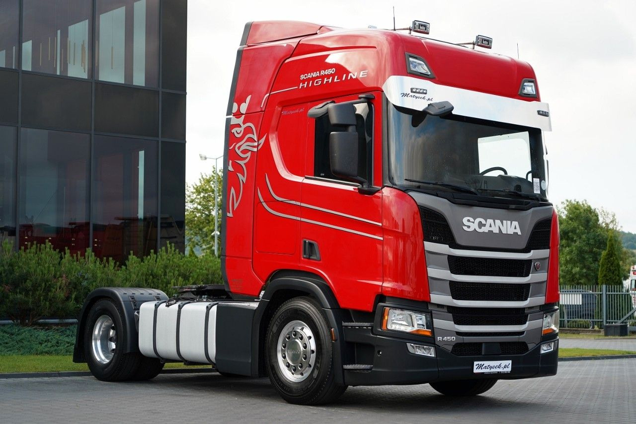 Scania R 450 / RETARDER / ALUFELGI / PO KONTRAKCIE SERW - Sattelzugmaschine: das Bild 1 Scania R 450 / RETARDER / ALUFELGI / PO KONTRAKCIE SERW - Sattelzugmaschine: das Bild 1