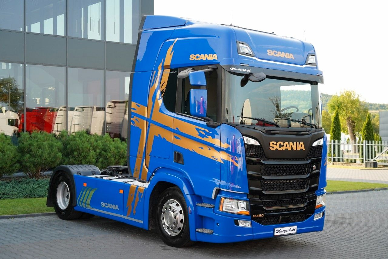 Scania R 450 / RETARDER / OPONY 100% / NAVI / PO KONTR - Sattelzugmaschine: das Bild 1 Scania R 450 / RETARDER / OPONY 100% / NAVI / PO KONTR - Sattelzugmaschine: das Bild 1