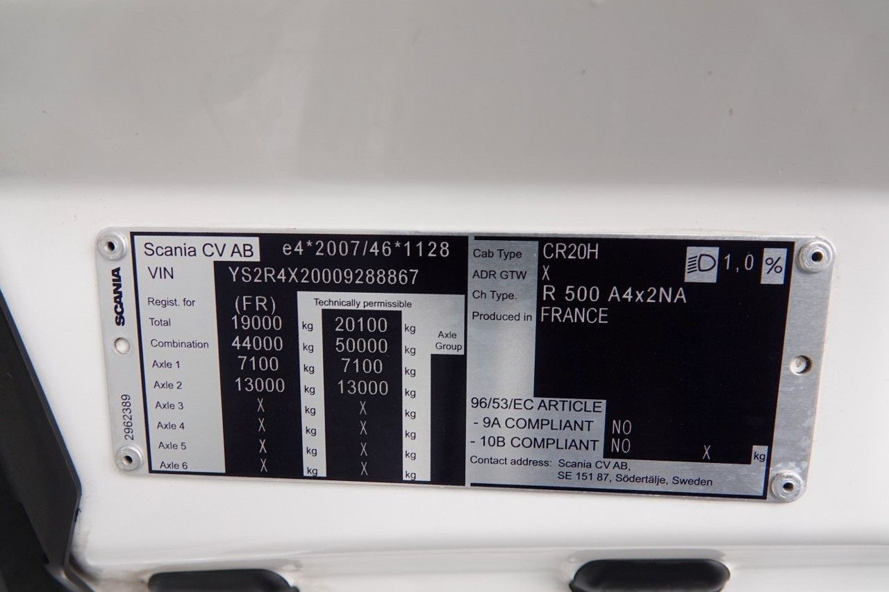 Sattelzugmaschine Scania R 500 / RETARDER / 2021 ROK / PO KONTRAKCIE SER: das Bild 18