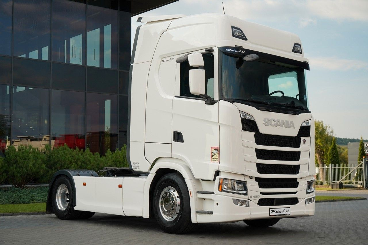 Scania S 450 / RETARDER / I-PARK COOL / ALUFELGI / NAVI - Sattelzugmaschine: das Bild 1 Scania S 450 / RETARDER / I-PARK COOL / ALUFELGI / NAVI - Sattelzugmaschine: das Bild 1