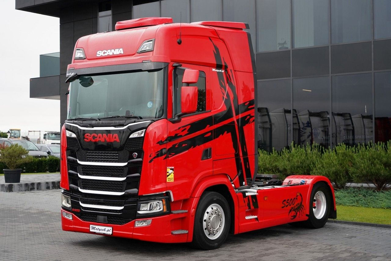 Scania S 500 / RETARDER / I-PARK COOL / ALUFELGI / PO - Sattelzugmaschine: das Bild 4 Scania S 500 / RETARDER / I-PARK COOL / ALUFELGI / PO - Sattelzugmaschine: das Bild 4