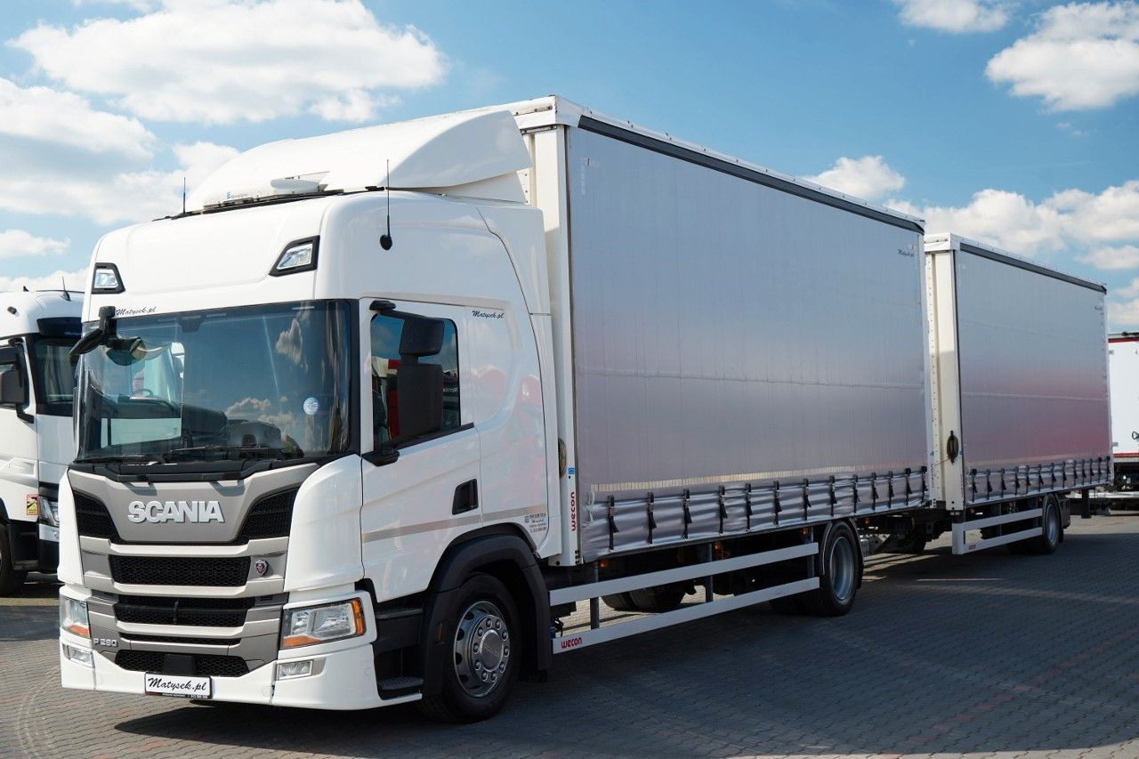 Scania P 280 / ZESTAW TANDEM / 120 M3 / WECON / 2022 R - Plane LKW: das Bild 3 Scania P 280 / ZESTAW TANDEM / 120 M3 / WECON / 2022 R - Plane LKW: das Bild 3