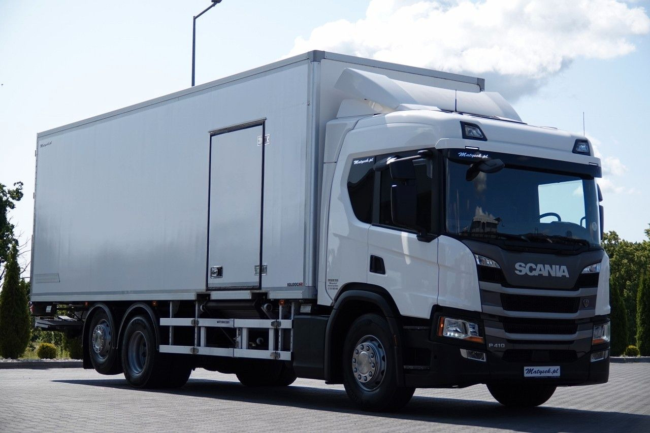 Scania P 410 / 6X2 /CHŁODNIA / SLÓWKA / Agregat THERMO - Kühlkoffer LKW: das Bild 1 Scania P 410 / 6X2 /CHŁODNIA / SLÓWKA / Agregat THERMO - Kühlkoffer LKW: das Bild 1
