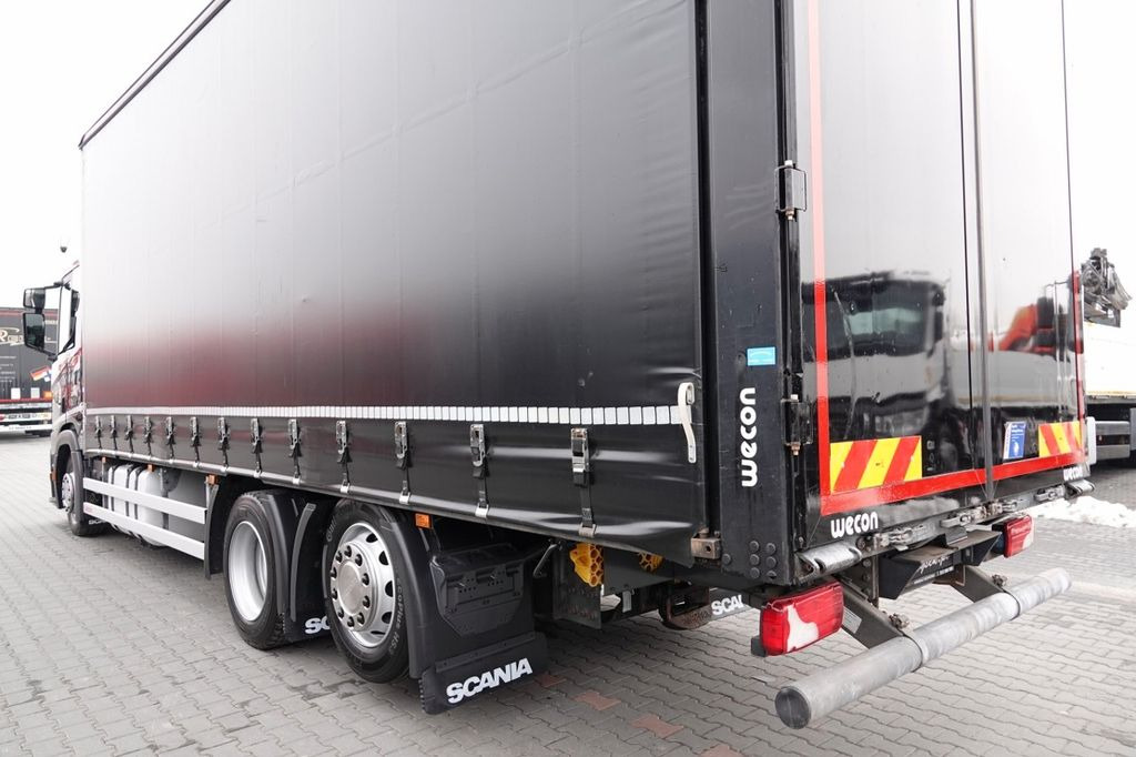 Plane LKW Scania R 410 / 6x2 / FIRANKA - 7,8 m / SOLÓWKA / PODNOS: das Bild 7