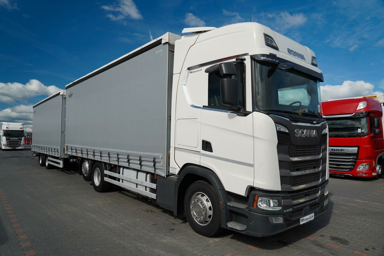 Scania S 450 / ZESTAW TANDEM / 120 M3 / I-PARK COOL Scania S 450 / ZESTAW TANDEM / 120 M3 / PO KONTRAKCIE S - Plane LKW: das Bild 2 Scania S 450 / ZESTAW TANDEM / 120 M3 / I-PARK COOL Scania S 450 / ZESTAW TANDEM / 120 M3 / PO KONTRAKCIE S - Plane LKW: das Bild 2