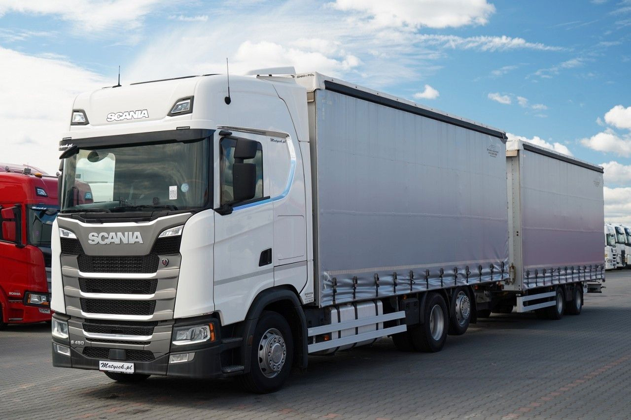 Scania S 450 / ZESTAW TANDEM / 120 M3 / I-PARK COOL Scania S 450 / ZESTAW TANDEM / 120 M3 / PO KONTRAKCIE S - Plane LKW: das Bild 4 Scania S 450 / ZESTAW TANDEM / 120 M3 / I-PARK COOL Scania S 450 / ZESTAW TANDEM / 120 M3 / PO KONTRAKCIE S - Plane LKW: das Bild 4
